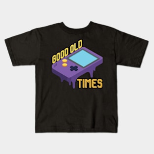 Gamer Retro Good old Times 90s Gaming Gift T-Shirt Kids T-Shirt